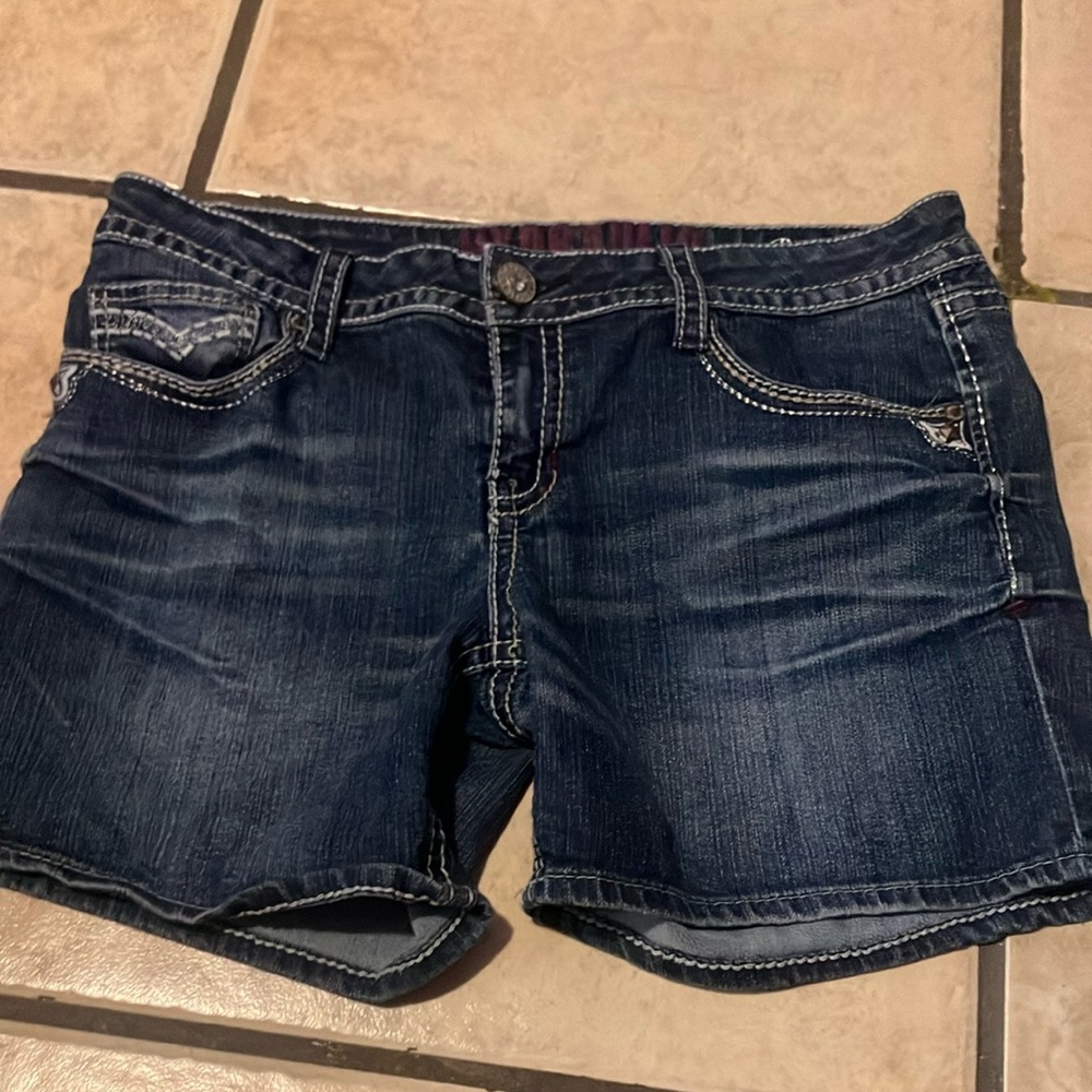 Women's Denim Shorts y2k emo cute trendy dark